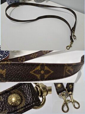 Louis Vuitton - LV Monogram Logo Bandouliere Shoulder Strap